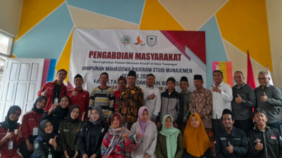 Meningkatkan Potensi Ekonomi Kreatif di Dusun Tawengan, Desa Dero Ngisor, Kecamatan Mojotengah, Kabupaten Wonosobo