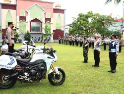 AKBP Edy Bagus Sumantri Pimpin Apel Gelar Pasukan Operasi Zebra Progo 2022 Polres Gunungkidul