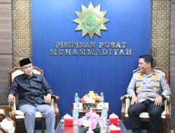 Kapolda DIY Silaturahmi Ke Ketua Umum PP Muhammadiyah