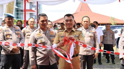 Bersama Bupati Gunungkidul, Kapolda DIY Membuka Pelatihan Program Tunas Unggul Handayani