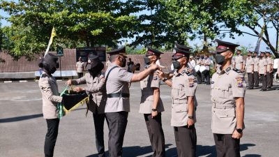 Kapolda Lantik 187 Bintara Remaja di Upacara Penutupan Pendidikan Dan Pembentukan Bintara Polri T.A. 2022