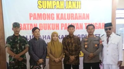Kepala Padukuhan Paliyan Tengah, Kalurahan Karangduwet Resmi Dilantik