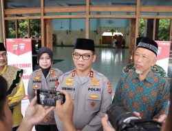 Safari Shalat Jumat Kapolda DIY di Masjid Agung Kulonprogo