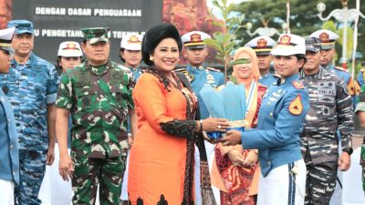 Gubernur AAL Hadiri Pengukuhan Ibu Kehormatan Taruna
