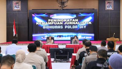 Bidang Humas Polda DIY Gelar Pelatihan Jurnalistik Untuk Personil Polda DIY dan Jajaran