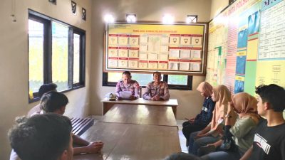 Upayakan Patuh Berlalulintas, Polsek Gedangsari Gelar Operasi Penertiban Kendaraan Pelajar