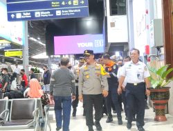 Kapolda DIY Pastikan Kesiapan Stasiun Tugu Dan Terminal Giwangan Sambut Pemudik