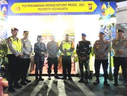 Cek Pospam Tugu, Polda DIY Bersinergi dengan TNI
