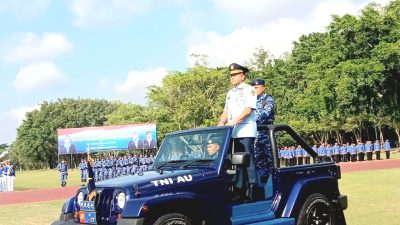 Upacara Serah Terima Jabatan Gubernur AAU Dipimpin KASAU