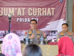 Jumat Curhat Kapolda DIY Tampung Masukan dan Saran Masyarakat Sabdodadi Bantul