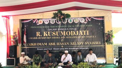 Gelar Haul Eyang R. Kusumodjati, Habib Muhammad Bin Yahya Baratbah Ajak Manusia Menuju Ampunan Allah SWT