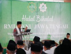 Kapolri Hadiri Undangan Halal Bihalal Pesantren Subhanul Wathon Jawa Tengah