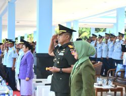 Danrem 072/Pamungkas Hadiri Upacara Serah Terima Jabatan Gubernur AAU