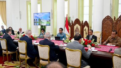 Presiden Jokowi Terima Kunjungan Delegasi US-ABC
