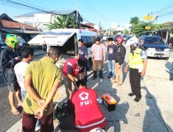 Tabrak Bus di Lampu Merah, Pengendara Jupiter Z Meninggal Dunia