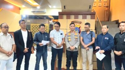 Pimpinan Brajamusti dan PSHT Yogyakarta Berjabat Tangan Usai Mediasi di Mapolda DIY