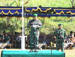 Dandim 0730/Gunungkidul Resmi Tutup TMMD Sengkuyung Tahap I Tahun 2023