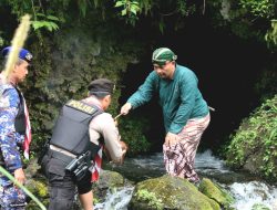 Jelang Hari Bhayangkara Ke-77, Polda DIY Gelar Acara Pengambilan dan Penyerahan Air Suci Umbul Manten Gunung Merapi