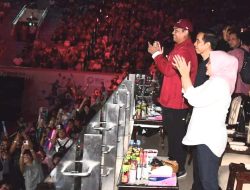 Presiden dan Ibu Iriana Saksikan Laga Semifinal Indonesia Open 2023