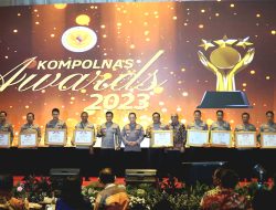 Masuk Nominasi Terbaik Kategori Polda tipe B, Polda DIY Menerima Penghargaan Kompolnas Awards 2023