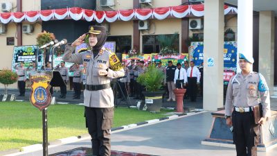Usung Tema “Patuh dan Tertib Berlalu Lintas Cermin Moralitas Bangsa” Polres Kulonprogo Gelar Pasukan Operasi Patuh Progo 2023
