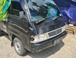 Melaju Melebihi Marka Jalan, Pemotor Asal Kendal Jawa Tengah Tubruk Pick Up di Jalan Yogyakarta-Wonosari