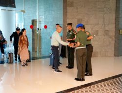 Danrem 072/Pamungkas Sambut Kedatangan KASAD Thailand