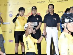 Sri Sultan HB X dan Brigjen TNI Joko Purnomo hadiri Tour De Ambarrukmo 2023