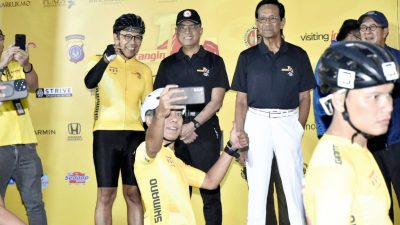 Sri Sultan HB X dan Brigjen TNI Joko Purnomo hadiri Tour De Ambarrukmo 2023