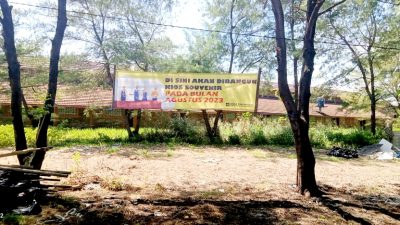 31 Kios Baru akan Dibangun di Pantai Glagah Dengan Dana Milyaran, Bangunan Kios Lama Dibiarkan Mangkrak