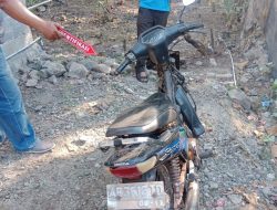 Honda Supra Milik Warga Semin yang Raib Ditemukan di Manyaran
