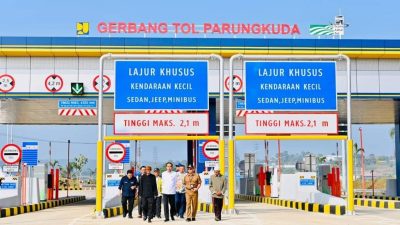 Presiden Jokowi Resmikan Jalan Tol Ciawi-Sukabumi Ruas Cigombong-Cibadak