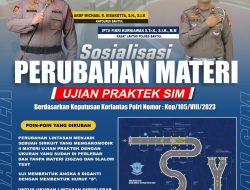 Ujian Praktik Tes Angka 8 dan Zig Zag Resmi Ditiadakan