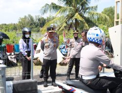 Kapolda DIY Laksanakan Pengecekan Sirkuit Uji Praktik Pembuatan SIM Polres Kulonprogo