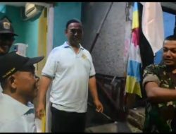 Personil Koramil 04/Pulogadung Bersama Babinsa Cipinang Sambangi Seketariat RW RW dan Pos Keamanan Antisipasi Guantibmas