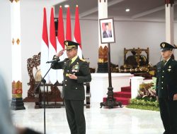 Danrem 072/Pamungkas Pimpin Upacara Pengukuhan Paskibraka DIY Tahun 2023