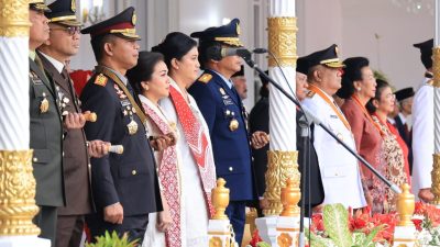 Semarak Kemerdekaan, Polda DIY dan Jajaran Melaksanakan Upacara Hut Ke-78 Kemerdekaan RI