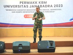 Brigjen TNI Joko Purnomo Berikan Pembekalan Kepada Mahasiswa Baru Universitas Janabadra