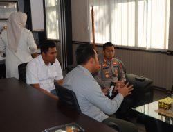 Jalin Sinergi Jelang Pemilu 2024, Kapolres Muara Enim menerima Kunjungan Bawaslu