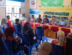 Polres Muara Enim Gelar Jumat Curhat Di Desa Harapan Jaya