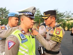 Apel Pasukan dalam Rangka Operasi Kewilayahan Zebra Jaya 2023 Polres Metro Bekasi Kota