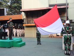 Korem 052/Wijayakrama, Laksanakan Upacara 17-an