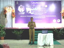 Bupati melaunching Optimis Kurika, Program Dinas Pendidikan Kabupaten Gunungkidul