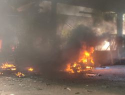 Gudang Penyimpanan Jok Bus PO Muria Transport Terbakar, Kerugian Ditaksir Mencapai Ratusan Juta