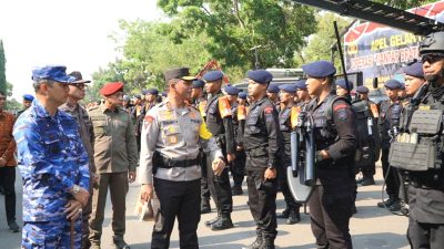 Apel Gelar Pasukan Operasi Mantap Brata Progo 2023-2024
