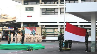 Korem 072/Pamungkas Gelar Upacara 17-an Bulan Oktober 2023