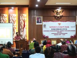 Bupati Membuka Rapat Rancangan Awal Rencana Pembangunan Jangka Panjang Daerah
