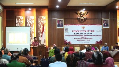Bupati Membuka Rapat Rancangan Awal Rencana Pembangunan Jangka Panjang Daerah