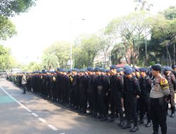 1.318 Personel Polisi Amankan Penetapan Capres-Cawapres Hari Ini