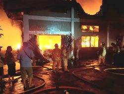 Pabrik Terbakar di Wilayah Banguntapan Bantul, Kerugian Materi Masih Terus Didata